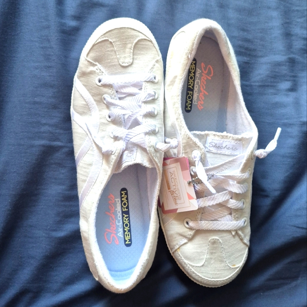 Skechers Memory Foam Slip Ons